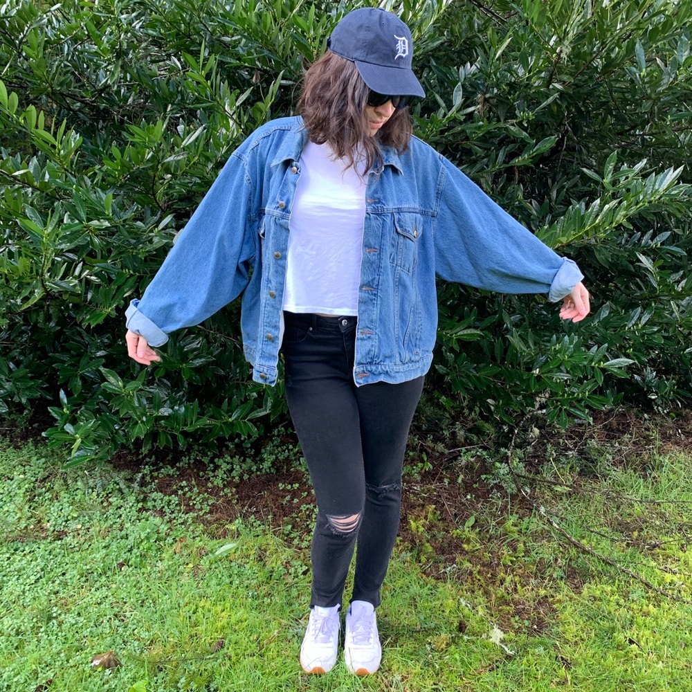 Vintage Route 66 Jean jacket